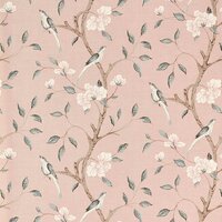 Zoffany Arcadian Thames Eleonora Print Tuscan Pink 313045