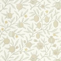 Morris & Co Pure Morris North Wallpapers Fruit Horned Poppy Grey 216542