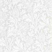 Morris & Co Pure Morris North Wallpapers Pure Thistle Grey Blue 216550