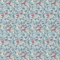 Morris & Co Compilation Wallpaper Arbutus Woad Russet 216809