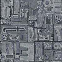 Ralph Lauren  Signature Loft Copeley Letterpress Zinc PRL5007/04