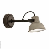 Frezoli Lighting wandlamp Mazz Grijs/aluminium L.844.1.800