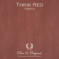 Pure & Original kalkverf Think Red