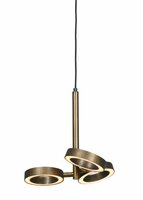 Frezoli Lighting hanglamp Apriro 3 Donker messing