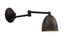 Frezoli Lighting wandlamp Livorna Loodkleur